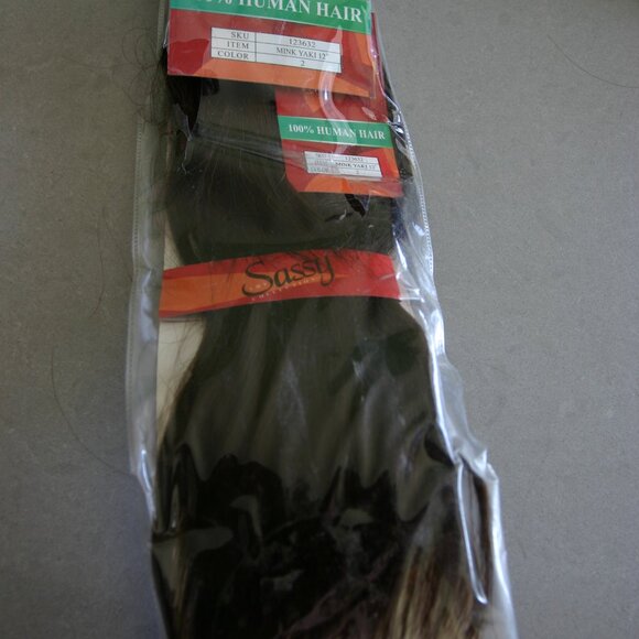 100% human hair LOT of 2 pieces - Picture 6 of 10